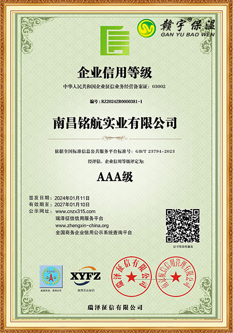 Certificate Of Honor