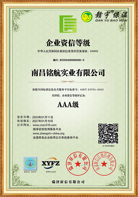 Certificate Of Honor