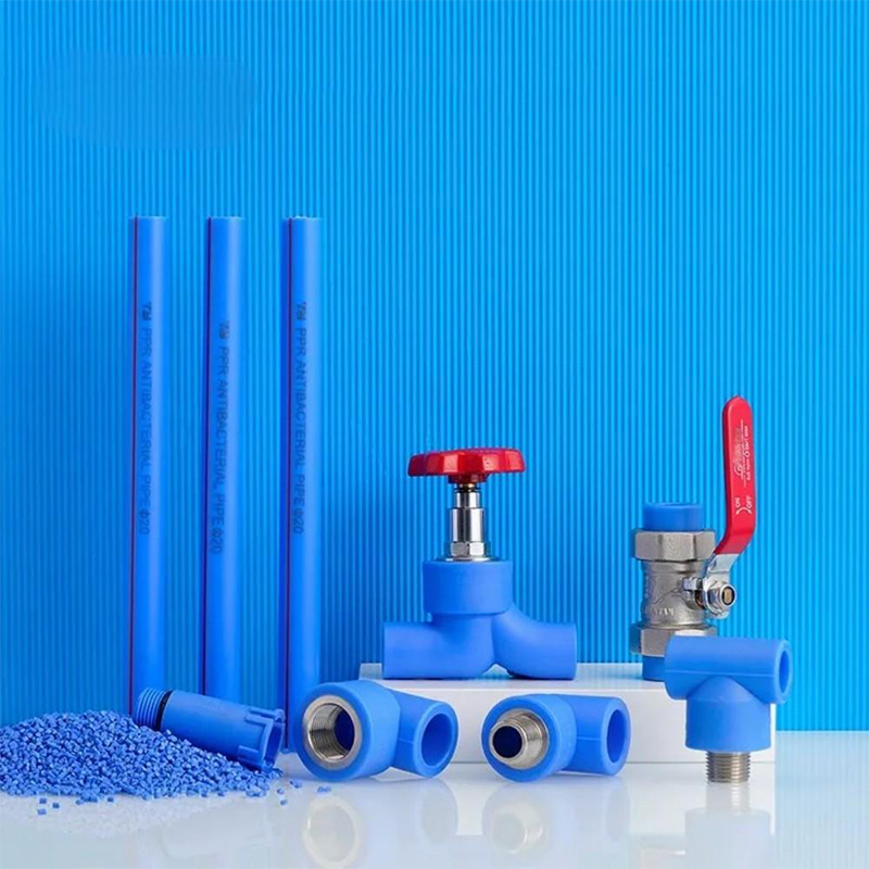 PPR Blue Pipe Fittings