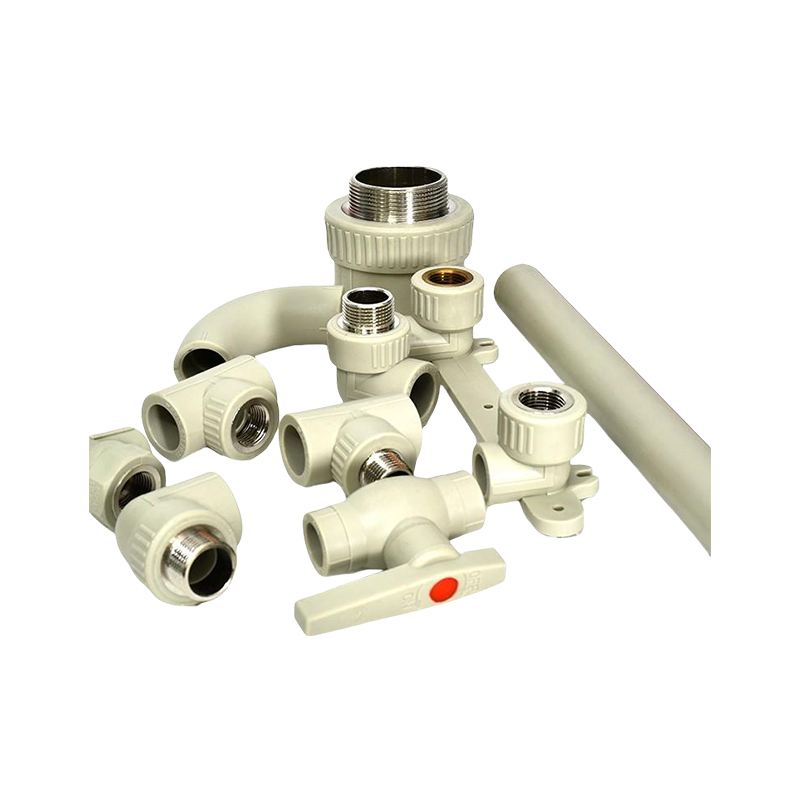 PPR Pipe Fittings Grey