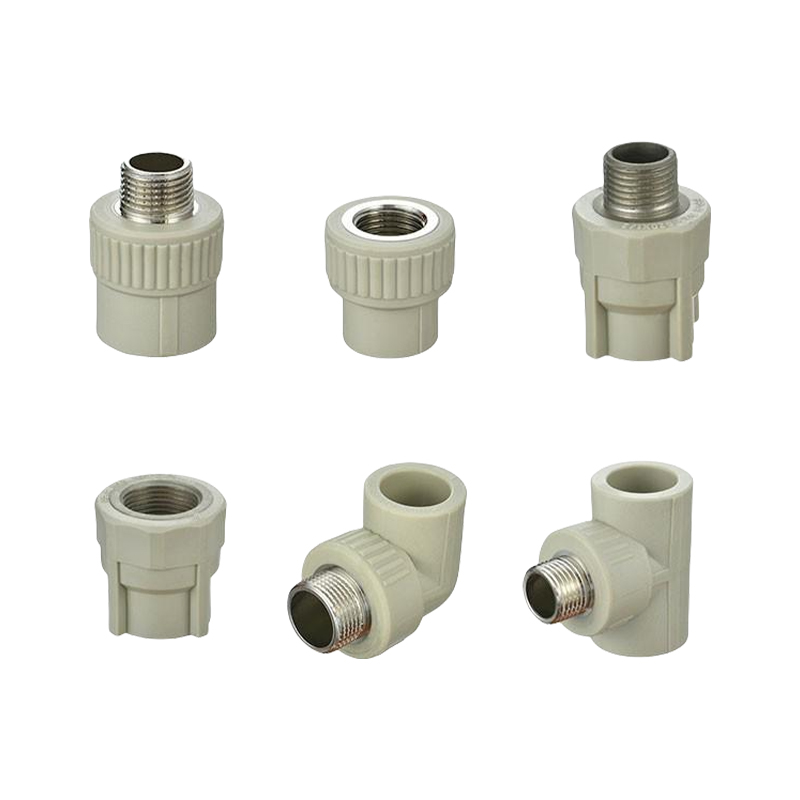 PPR Pipe Fittings Grey