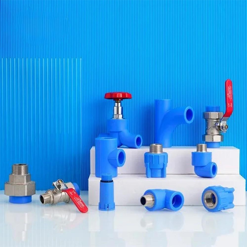 PPR Blue Pipe Fittings