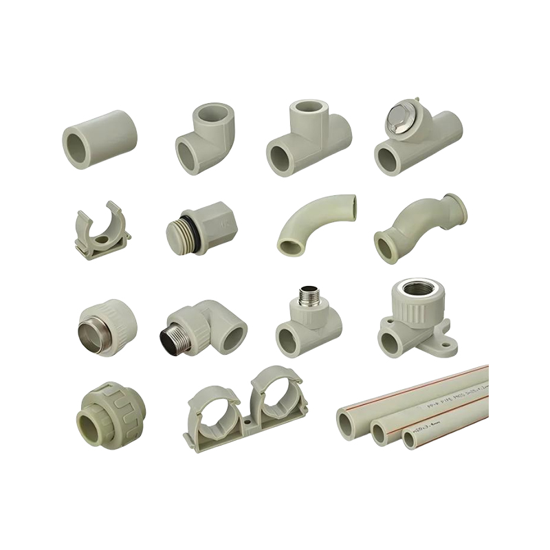 PPR Pipe Fittings Grey